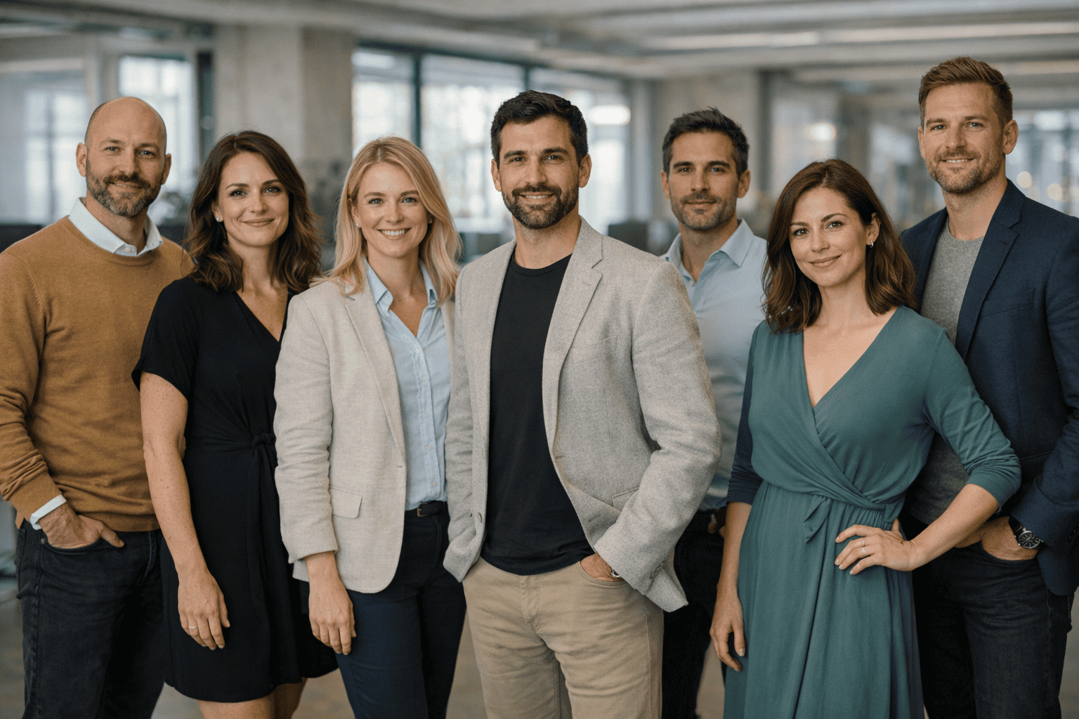 Team working on AI trading platform — Grand Epargence